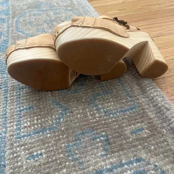 Free People Orion Woven Clogs Size 6 - Picture 8 of 9